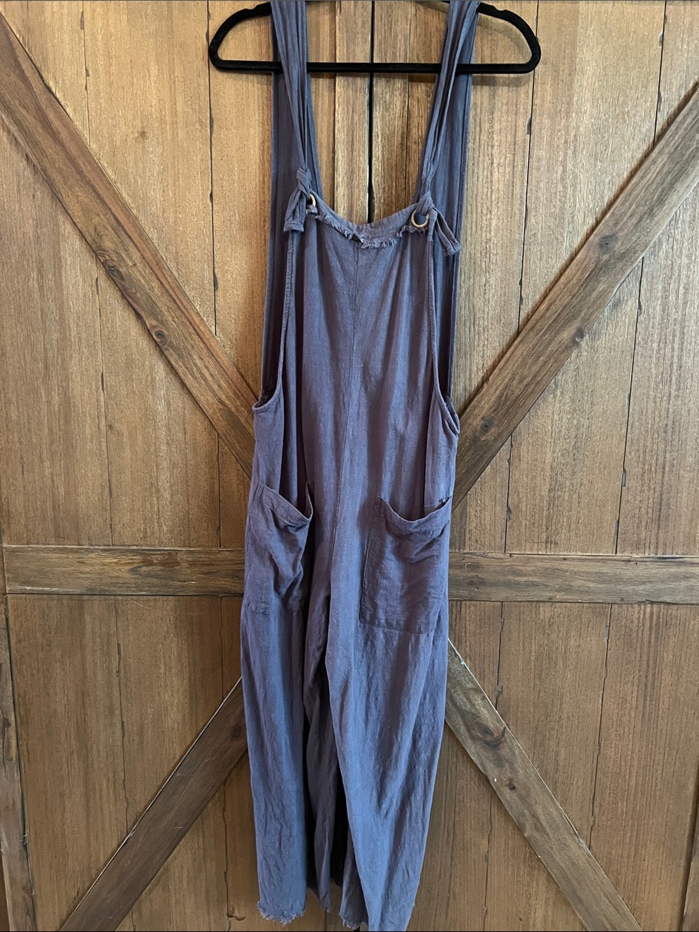 NATURAL LIFE Blue/Gray Women's Overalls